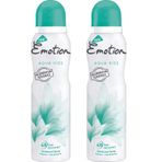 Emotion Aqua Kiss 2x150 ML Kadın Sprey Deodorant