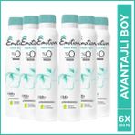 Emotion Aqua Kiss Kadın Alüminyumsuz Vegan Deodorant 6x200 Ml
