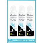 Emotion Black And White Invısıble Fresh 3x150 ml Kadın Deodorant