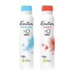 Emotion Deodorant 150 Ml Kadın Ocean Fresh Ve Romance 2 Li Set