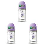 EMOTION Detox Floral Roll On, 50 Mililitre (3 paketi)