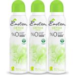 Emotion Detox Fresh 3x150 ML Kadın Deodorant
