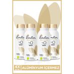 Emotion Gold Bliss Vegan Kadın Alüminyumsuz Deodorant 4x90 Ml Hızlı Kurur,Leke Bırakmaz