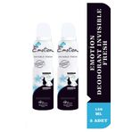 Emotion Invisible Fresh 2x150 ml Kadın Sprey Deodorant