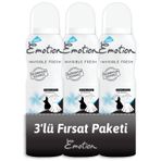 Emotion Invisible Fresh 3x150 ML Kadın Deodorant