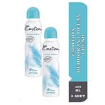 Emotion Ocean Fresh 2x150 ml Kadın Deodorant