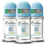 Emotion Ocean Fresh 3x50 ml Kadın Roll-On Deodorant