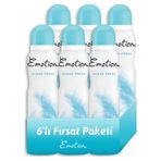 Emotion Ocean Fresh 6 Adet x 150 ml Kadın Sprey Deodorant