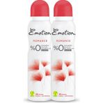 Emotion Romance Kadın Deodorant Okyanus Ferahlığı 150 ml 2li Pudrasız Koruma