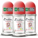 Emotion Romance Kadın Roll On 3x50ml - 150 ml