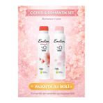 Emotion Romance & Love Kadın Alüminyumsuz Vegan Deodorant Romantik Çiçeksi Seti 2x150 ml Leke bırakmaz