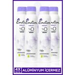 Emotion Violet Kadın Alüminyumsuz Vegan Deodorant 4x150 Ml Hızlı Kurur, Leke Bırakmaz