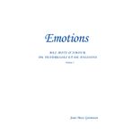 Emotions: Mes mots d'amour de tendresse et de passions Volume 3