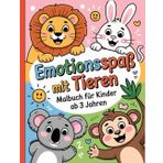 Emotionsspaß mit Tieren – Malbuch für Kinder ab 3 Jahren: Einfache und schöne Designs, die kühn und einzigartig sind.
