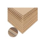 EMPA 100x120cm 20adet 3mm Oluklu Mukavva Karton Maket Kartonu - Ödev Kartonu - Tuval Kartonu