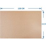 Empa 83 x 130 cm - 6mm - 6'lı Paket Oluklu Mukavva Karton - Proje Kartonu - Maket Kartonu - Kahve