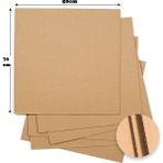 Empa Oluklu Mukavva Karton 3 mm 50 x 70 cm 50'li