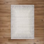 Empera London Ribbon Gri 120x180 cm Tozumaz Antialerjik Halı