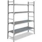 Empero 50190-18-D Delikli Tablalı En 190x50x180 cm Polipropilen Raflar