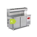 Empero EMP.150.80.01-PSY A+ 300 Lt Çift Kapılı Pizza ve Salata Hazırlık Buzdolabı