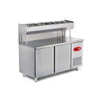 Empero Emp.150.80.01-psy Pizza Ve Salata Hazırlık Buzdolapları (iki Kapılı) Gri