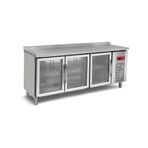 Empero EMP.200.70.03 3 Cam Kapılı Fanlı Soğutma 200x70x85 cm Tezgah Tipi Buzdolabı