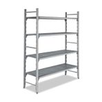 Empero EMP.40127-18 Düz Tablalı En 127x40x180 cm Polipropilen Raflar