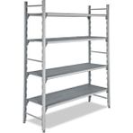 Empero EMP.60157-18-D Delikli Tablalı En 157x60x180 cm Polipropilen Raflar
