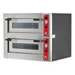 Empero Emp.8+8 Pizza Fırını 8+8 330 Mm*4 Gümüş