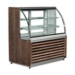 Empero EMP.BC.160.N-A Nötr 160x75x125 cm Açık Eskitme Venüs Pasta Vitrini