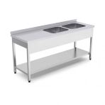 Empero EMP.E.72085-2ET-L 2 Alt Raflı 200x70x85 cm Evyeli Tezgah Sol