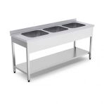 Empero EMP.E.72085-3ET 200x70x85 cm 3 Evyeli Alt Raflı Tezgah