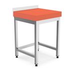 Empero EMP.PTE.6060 60x60x85 cm Köşe Tezgahı Polietilen Et Kütüğü