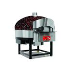 Empero EMP.SPO.02-BR Pizza Fırını Döner Tabanlı Gazlı Siyah-kırmızı