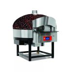 Empero Emp.spo.02-D-Br-Lpg Empero Emp.spo.02-D-Br-Lpg Dijital Pizza Fırını Döner Tabanlı Siyah-Kırmızı