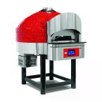 Empero EMP.SPO.04-D-RB-LPG Pizza Fırını Döner Tabanlı Gazlı Kırmızı-siyah Lpg