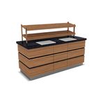 Empero KPD.ESU.02 120x90x90 cm Kapadokya Ekmek Servis Ünitesi