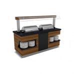Empero SML.SSC.02 Reşolu 2 Chafing Dish Sümela Sıcak Servis Ünitesi