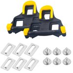 emperoch Shimano SPD SL Precision Superlight Bike Cleats için yarış bisikleti pedalları pedal plakaları Spin ayakkabı Shimano Cleats SPD SL uyumlu bisiklet yarışları yarışma bisikleti BMX MTB yarış