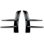 Emporaaium Araba Ön Tampon Spoiler Kanat Rüzgar Bıçağı Mercedes Benz A Sınıfı A180 A200 A220 W177 (Yurt Dışından) - Siyah