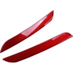 Emporaaium Bmw Için F30 F32 325I 328I 330I 420I 428I 430I Arka Tampon Reflektör Kırmızı Lens 63147382233 63147382234 (Yurt Dışından) - Siyah