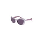 Emporio Armani 0EK4004 Çocuk Güneş Gözlüğü, Kelebek Çerçeve, Parlak Lila, Mor Cam, L Beden