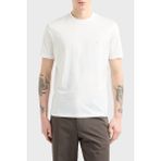 Emporio Armani % 100 Pamuk Regular Fit Bisiklet Yaka T Shirt Erkek T Shirt EM000983 AF13669 U0003 - Beyaz - 2XL