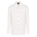 Emporio Armani % 100 Pamuk Regular Fit Düğmeli Uzun Kollu Gömlek Erkek GÖMLEK EM001537 AF14341 F0093