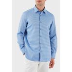 Emporio Armani% 100 Pamuk Regular Fit Düğmeli Uzun Kollu Gömlek Erkek GÖMLEK EM001537 AF14341 F9060