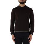 Emporio Armani% 100 Yün Regular Fit Yarım Fermuarlı Polo Yaka Kazak Erkek KAZAK EM001512 AF14158 U6280