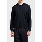 Emporio Armani% 100 Yün Regular Fit Yarım Fermuarlı Polo Yaka Kazak Erkek KAZAK EM001512 AF14158 UB118