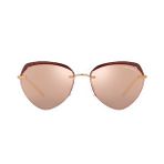Emporio Armani 2133 30117J 57 Rose Geometrik Çerçeve Unisex Güneş Gözlüğü