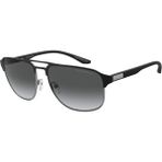 Emporio Armani 2144 336511 60-16 Mat Siyah Erkek Güneş Gözlüğü