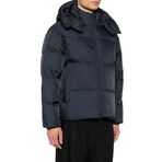 Emporio Armani 6D1BC3 1NNXZ 0920 Lacivert Jakarlı Logo Baskılı Regular Fit Erkek Mont